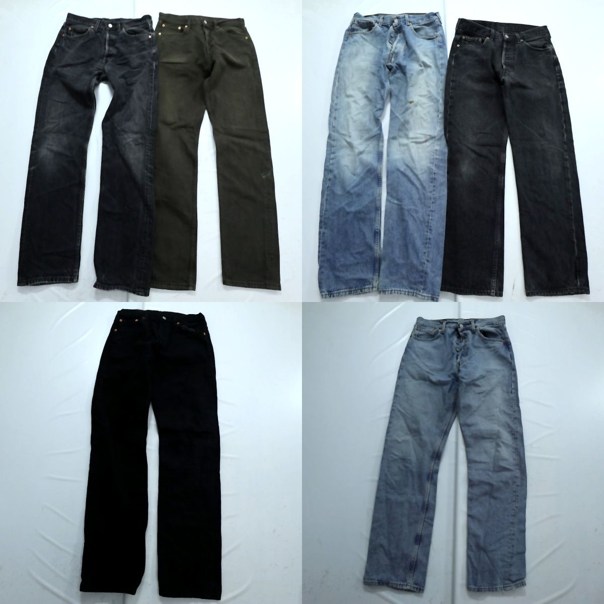  ユーロ リーバイス デニムパンツ set UK製 フランス製 他 メンズ32 6枚セット まとめ売り 古着卸 1円スタート 最落なし ML3308(W32)｜売買されたオークション情報、yahooの商品情報をアーカイブ公 W32
