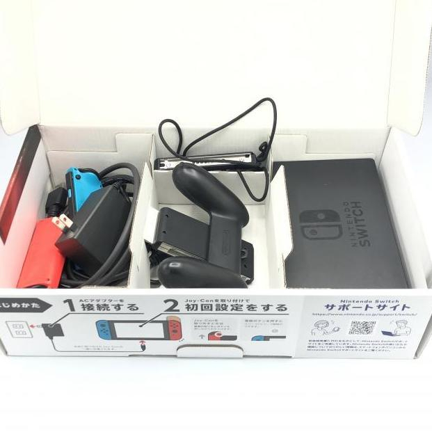 ジャンク】【通電確認】【動作未確認】Nintendo Switch旧型 訳アリ本体