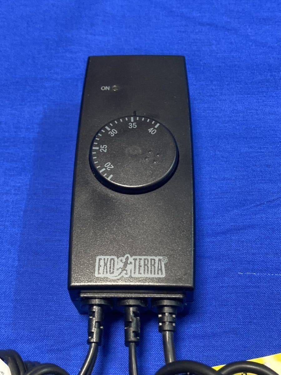 マルカン セラミックヒーター100W カバー付 ＋ サーモスタット セット