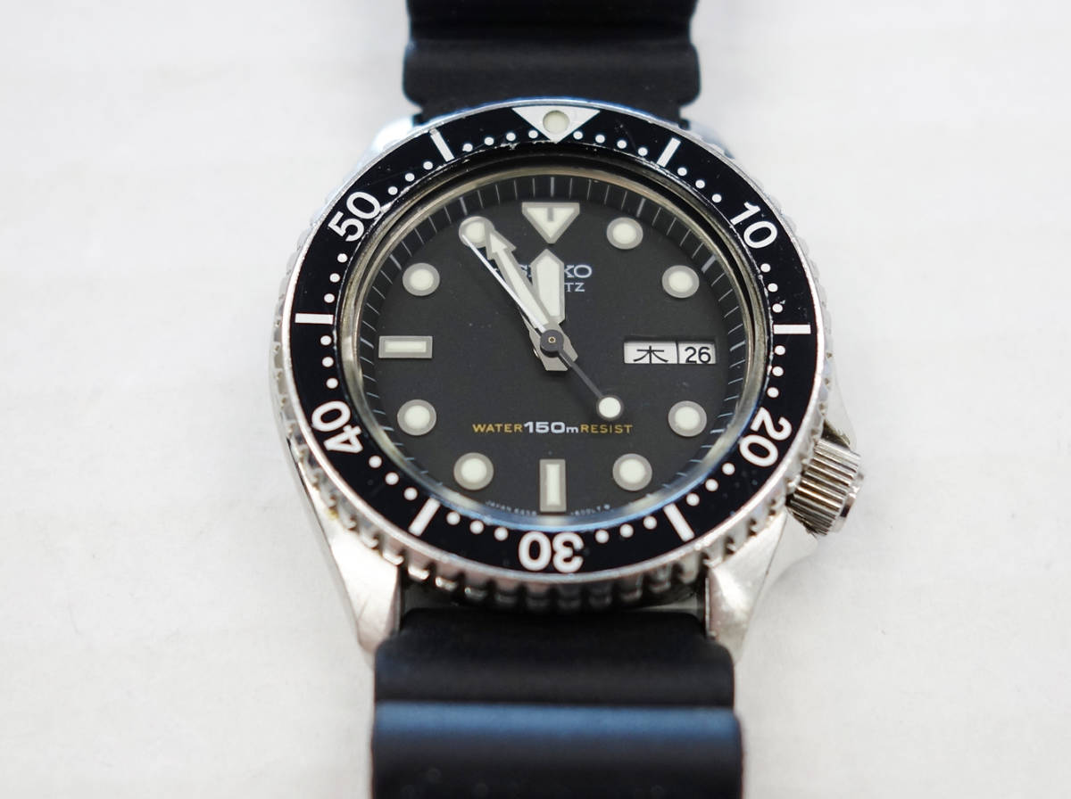 SEIKO セイコー クオーツ ダイバー 150m 中古良品 【公式通販】