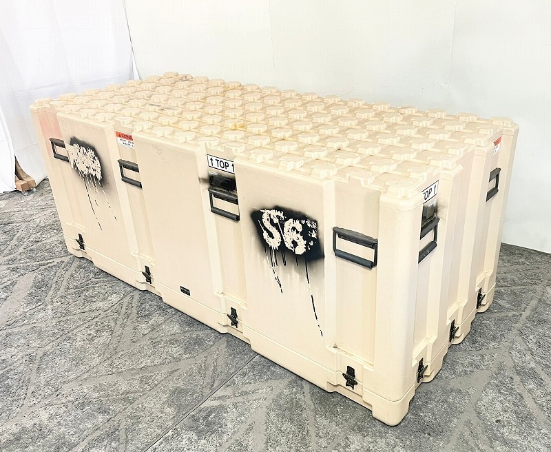 米軍放出品　ハードケース ツールボックス 工具箱 ストレージボックス ミリタリー 米軍放出品】ECS ボックス 大型ハードケース ツールボックス 輸送