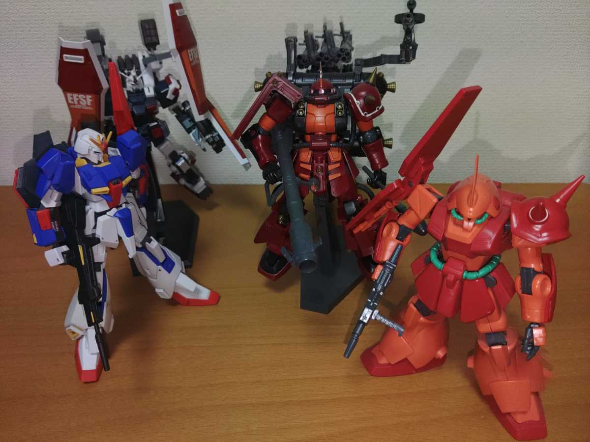 お得，本物保証 バンダイ ガンプラ ガンダム プラモデル HGUC 1/144 組み立て済み まとめ ジャンク ザク マラサイ サンダーボルト(機動戦士ガンダム)｜売買されたオークション情報、yahooの商品情報をアーカイ 機動戦士ガンダム