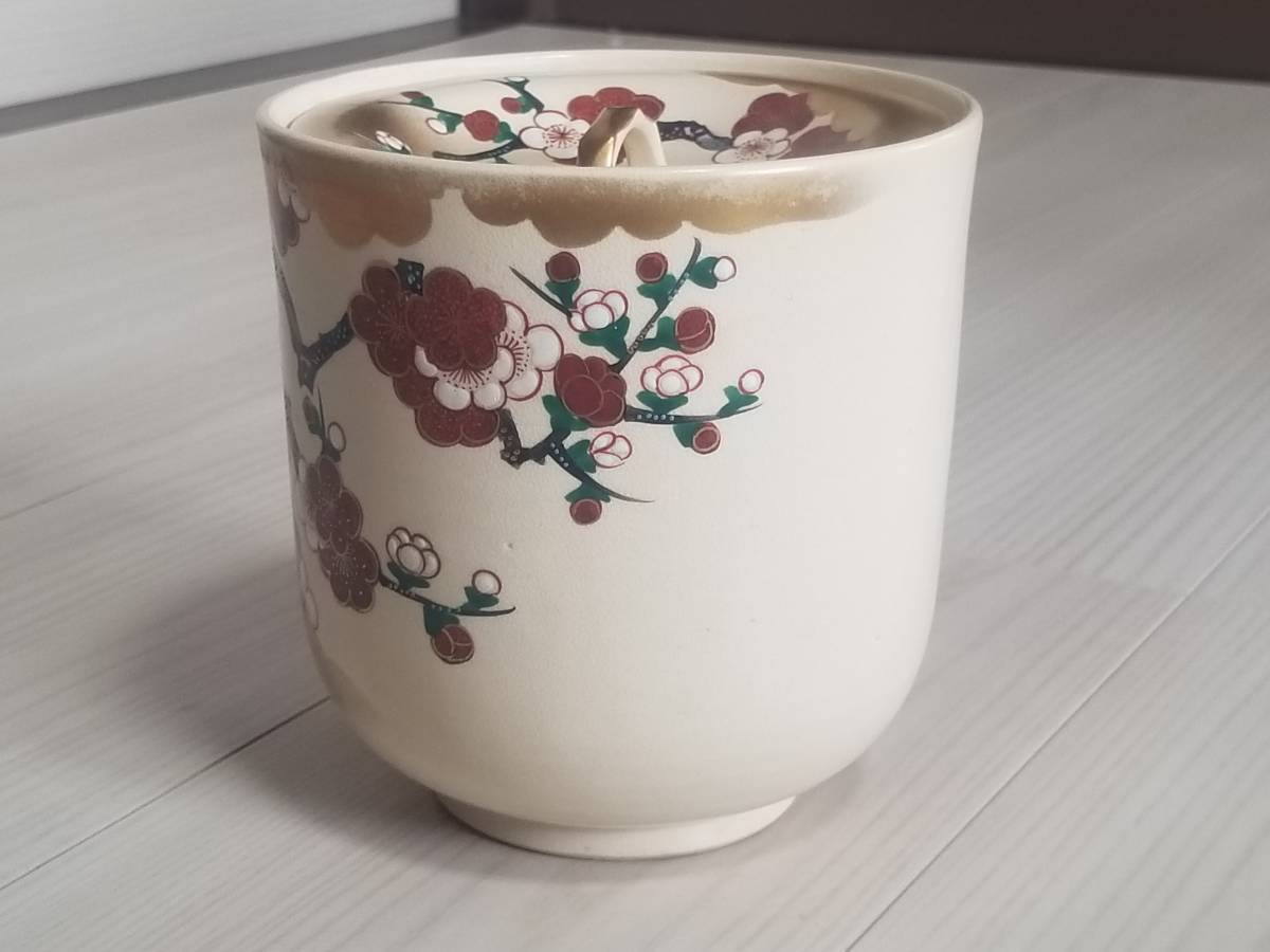 茶道具水指 西村徳泉 京焼 金襴手 祥瑞 共箱 6R1637ラ2 - メルカリ