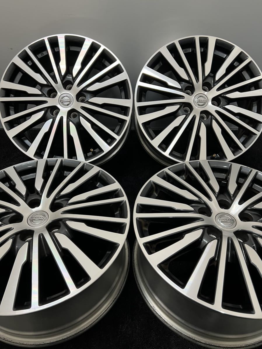 日産 ニッサン E52 エルグランド 後期純正 アルミホイール ENKEI製 18インチ 7.5J +55 114.3 5H 4本