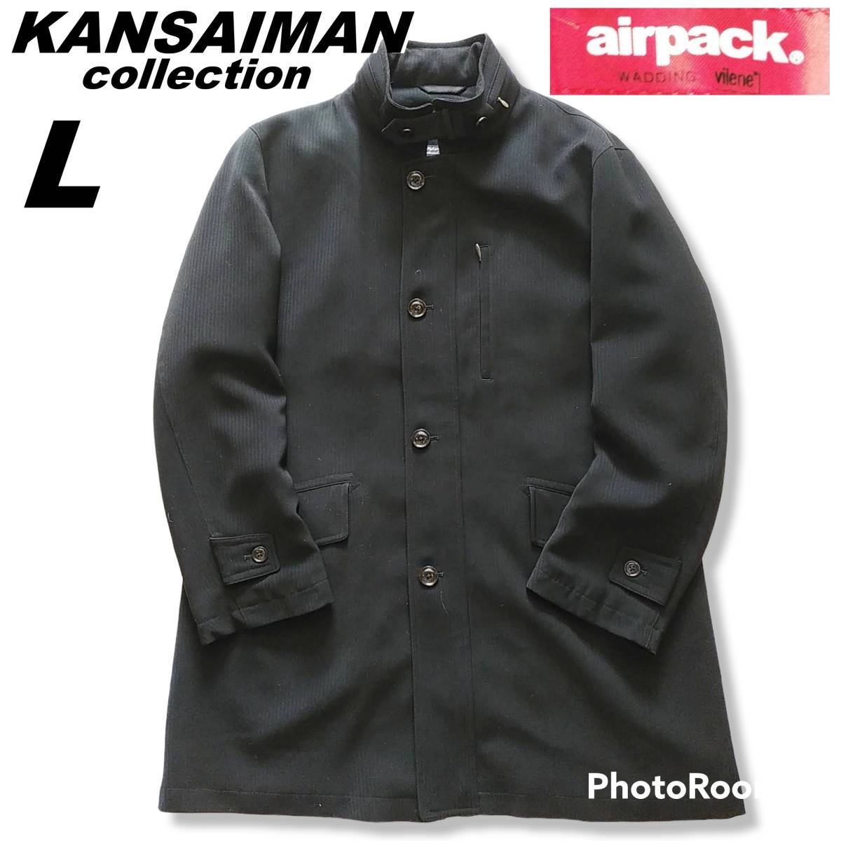 KANSAI YAMAMOTO カンサイヤマモト ロングコート カシミヤ混 美品 