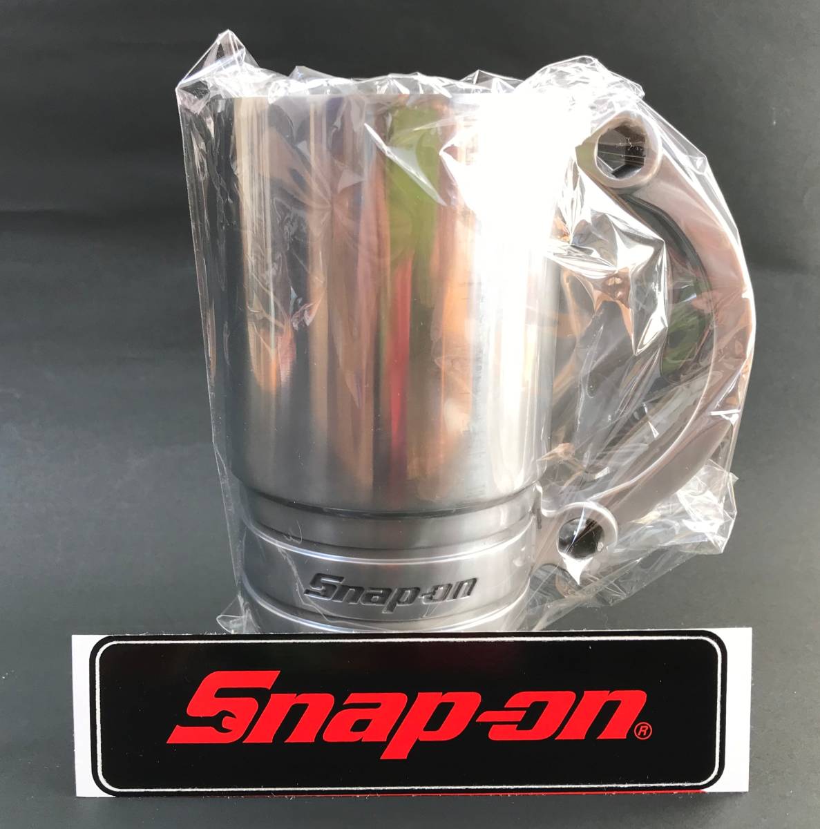 新品  Sna-on スナップオン 100周年 アルミ タンブラー カップ snap-on スナップオン アルミ コップ アルミ #タンブラー #歴代ロゴ