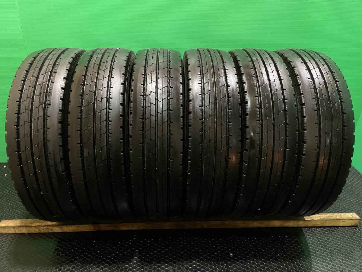 DUNLOP SPLT 50 205/70R17.5 115/113L LT 17.5インチ ライトトラック用 夏タイヤ 6本 21年製 バリ溝 エルフ ダイナ等　(MTR29) Dunlop SP Tyres 0 1 サマータイヤ