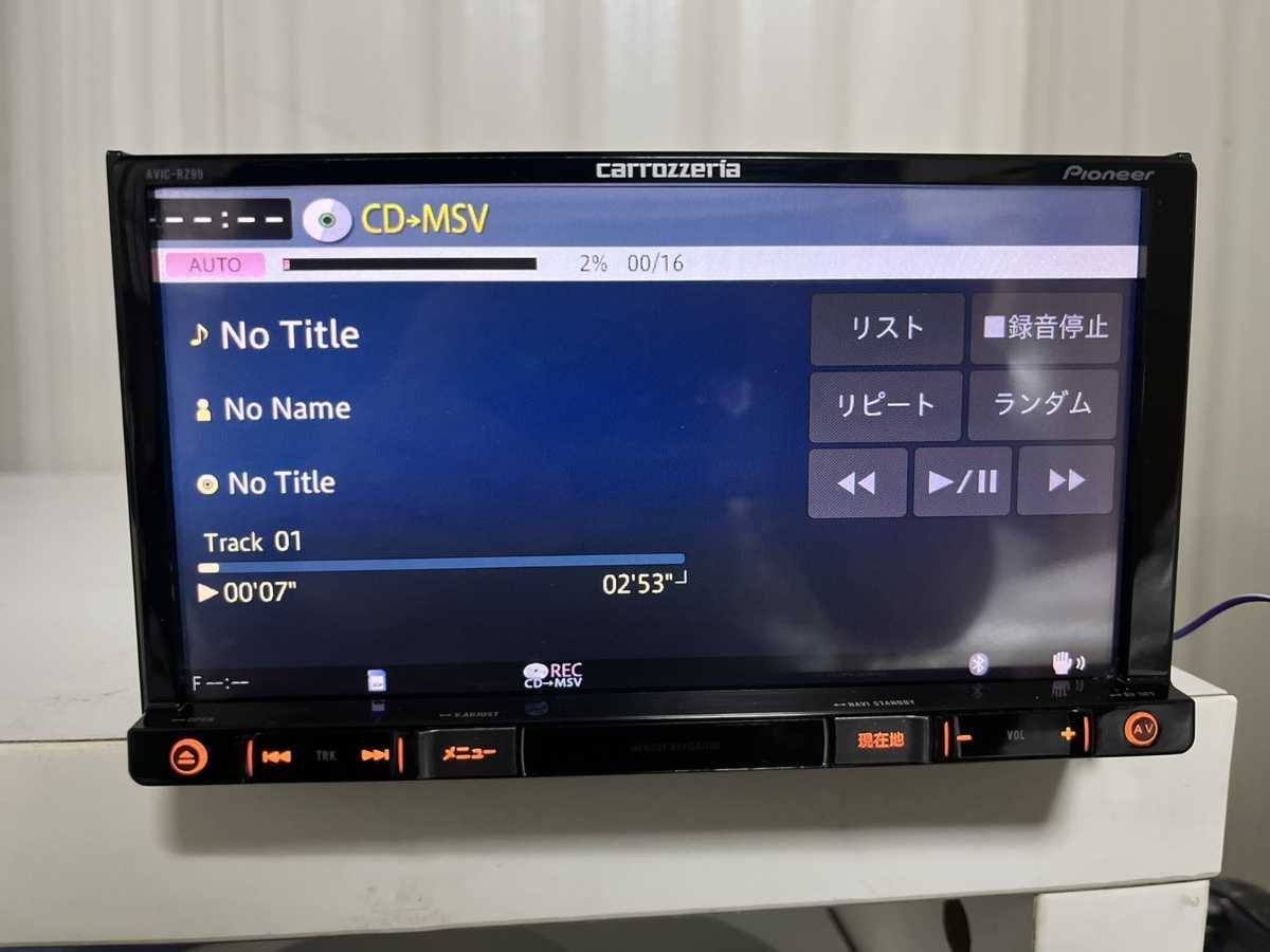 パイオニア Pioneer カロッツェリア AVIC-RZ99/2015/ビーコン付 パイオニア Pioneer カロッツェリア AVIC-RZ99/2015/ビーコン付
