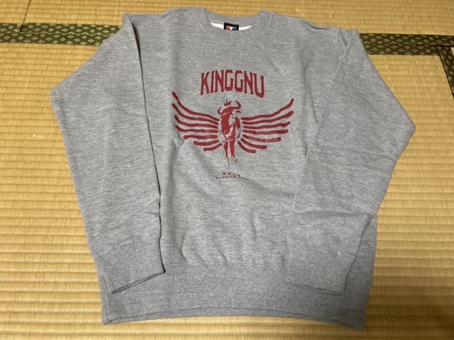 King Gnu スウェット グレー Mサイズ 【公式通販】