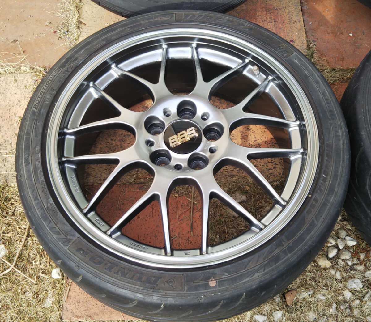 BBS RG-R 鍛造 18インチ 7.5j +45 114.3 5穴 RG738 2本 RG709 2本 4本 