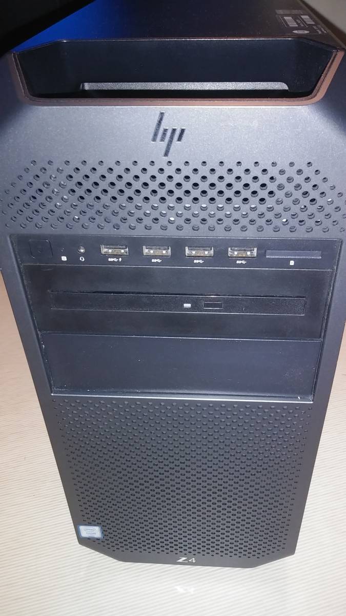 動作品】 HP Z4 G4 Workstation / Xeon W-2123 3.6G / メモリ 32GB