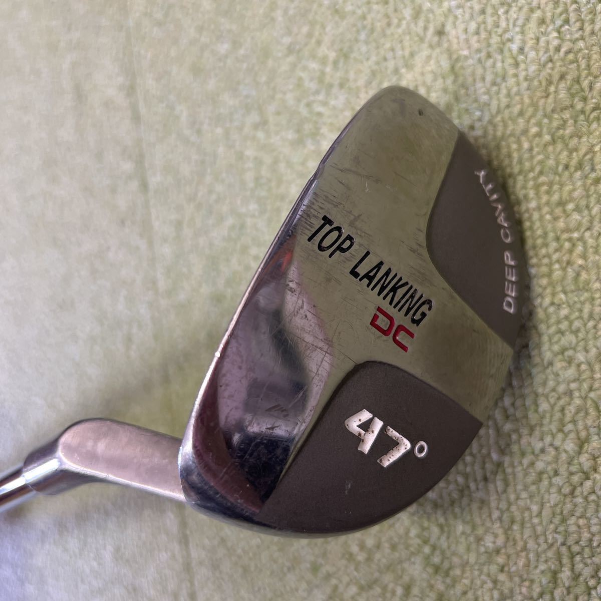 W136 TOP LANKING DC 47° チッパー レフティー スチールシャフト
