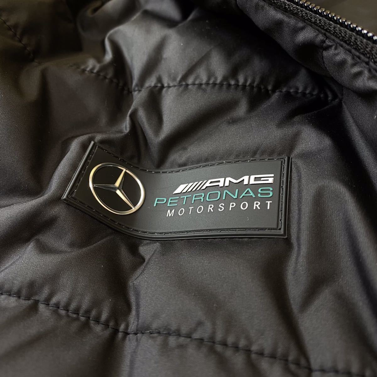 PUMA プーマ ×ベンツ ダウンジャケット F1レーシング 576755-01 黒 XL 