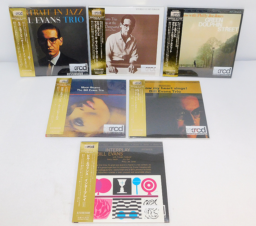 ビル・エヴァンス Bill Evans 帯付 紙ジャケ リマスター[xrcd]6枚