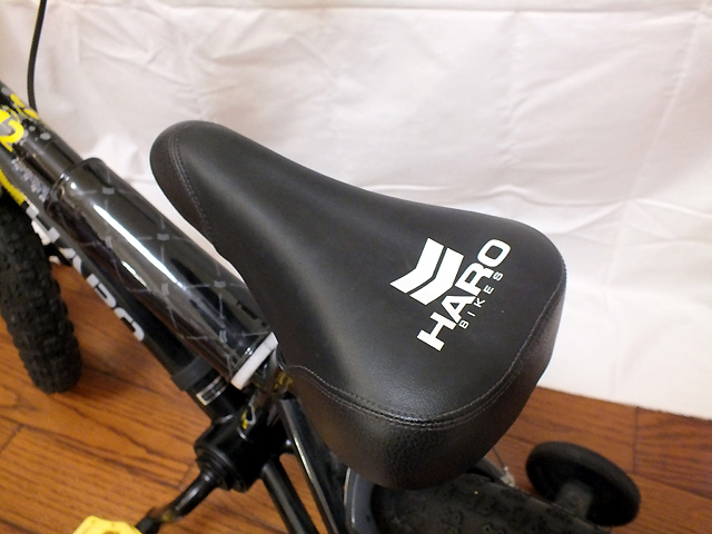 ☆HARO BIKES ハローバイクス Z12 ブラック 補助輪付き自転車 12インチ
