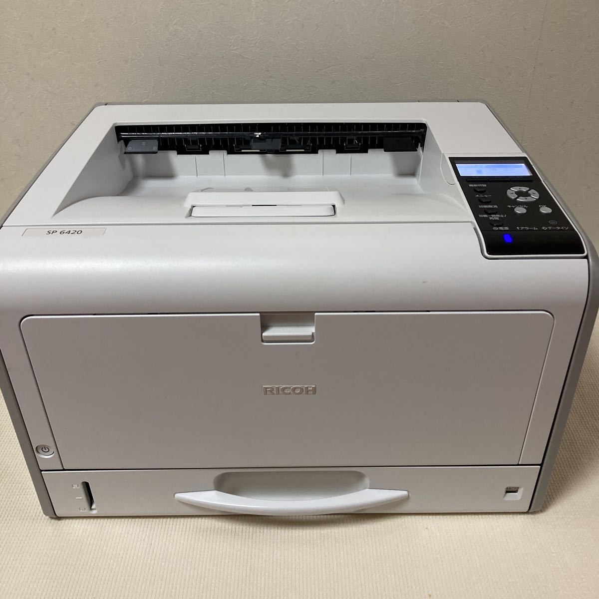☆ モノクロレーザープリンター リコー RICOH SP6420 使用僅か 469枚