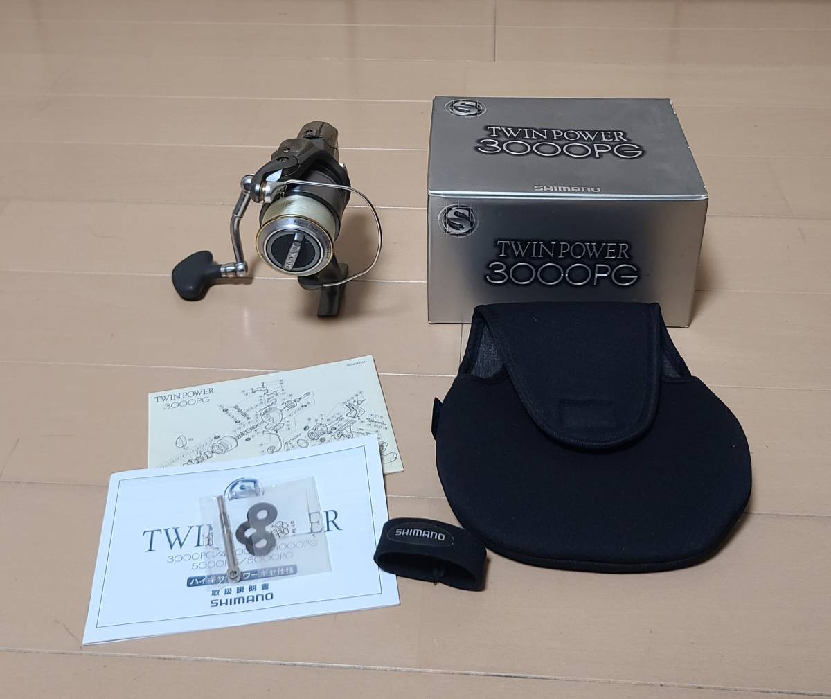 SHIMANO ツインパワー 3000PG リール シマノ TWINPOWER フィッシング SHIMANO TWIN POWER 3000PG スピニングリール