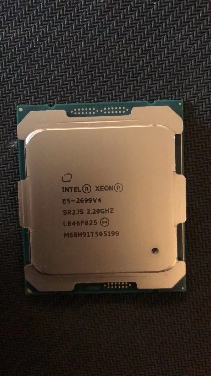 定番，大得価 CPU インテル Intel XEON E5-2699 V4 プロセッサー 中古