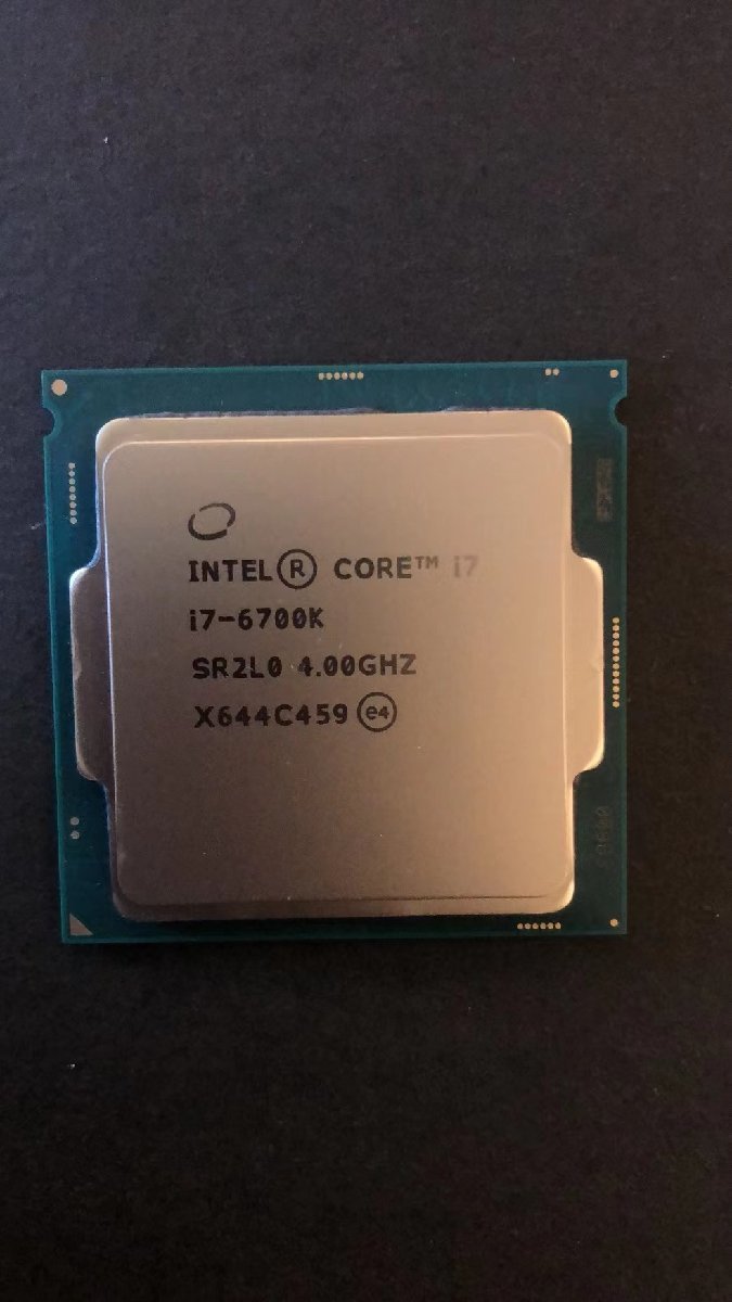 CPU インテル Intel Core I7-6700K プロセッサー 中古 動作未確認 ジャンク品 -2099