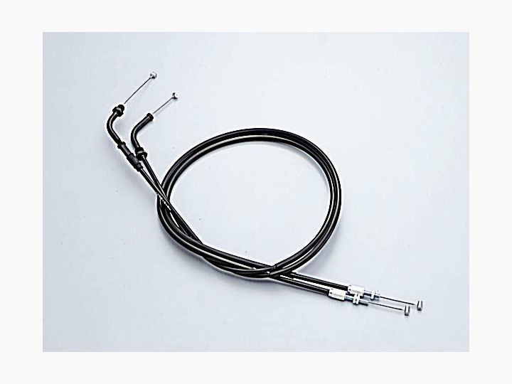 ハリケーン HB6180 スロットルケーブル W ブラック CB1300SF(-'00) X4/タイプLD 150mmロング スロットルワイヤー アクセルワイヤー