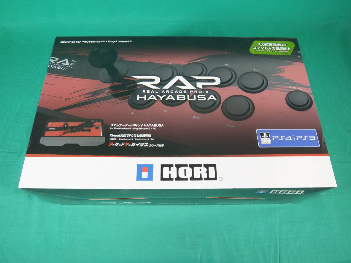 正規品，本物保証 61/Q292 リアルアーケードPro.V HAYABUSA for PlayStation4/PlayStation3/PC HORI ホリ PS4-055 RAP 説明書欠品 み 品(アクセサリ、周辺機器)｜売買されたオークション情報、yahooの商品情報をアーカイブ公開 - オ アクセサリ、周辺機器