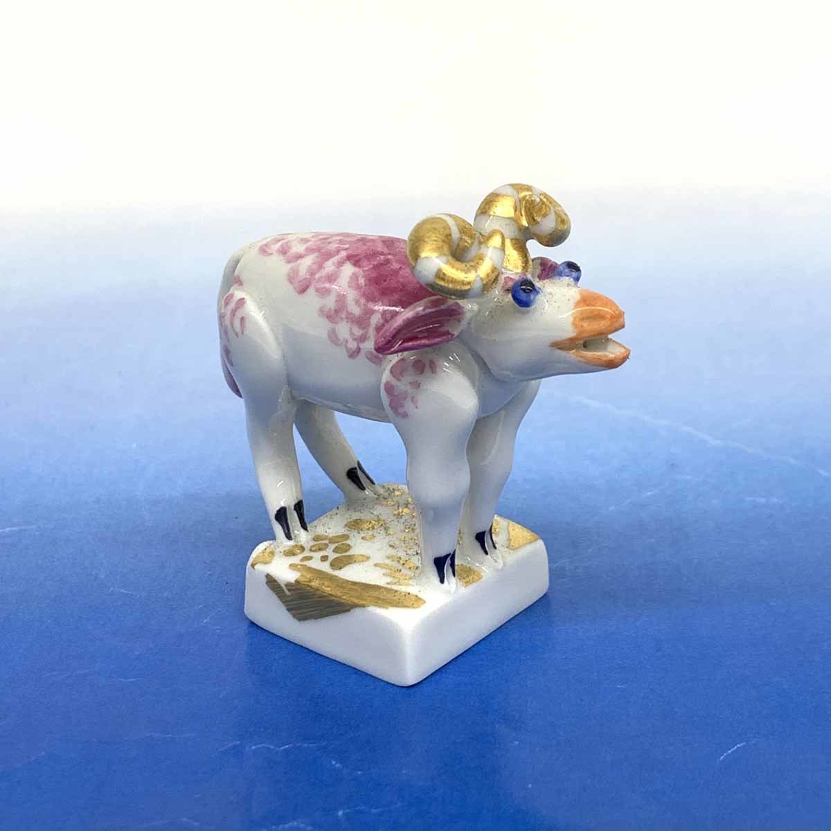 フィギュリン Meissen 干支シリーズ マイセン 丑 (マイセン) うしどし