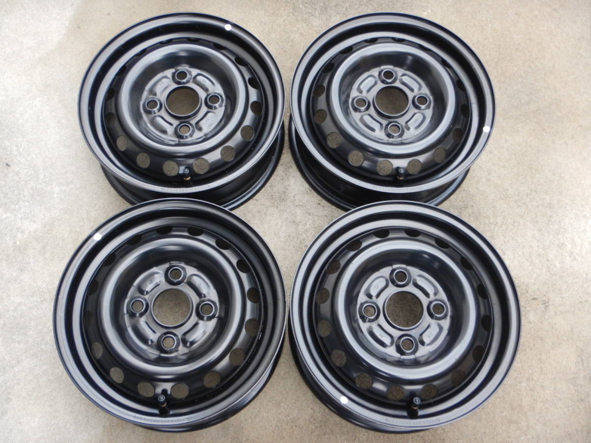 新車外し ダイハツ ハイゼット 純正12インチホイール 4本組 バン