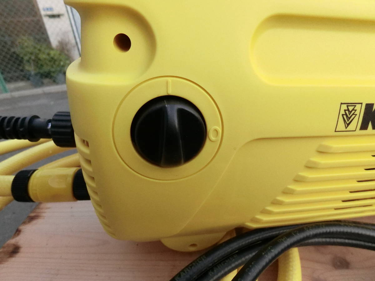 高圧洗浄機 ケルヒャー KARCHER 0 家庭用 - 家庭用高圧洗浄機 | 管理番号36 1 家庭用高圧 激安送料込）ドイツ製 充実した装備! 新品未開封・洗浄剤 K2サイレント 軽量