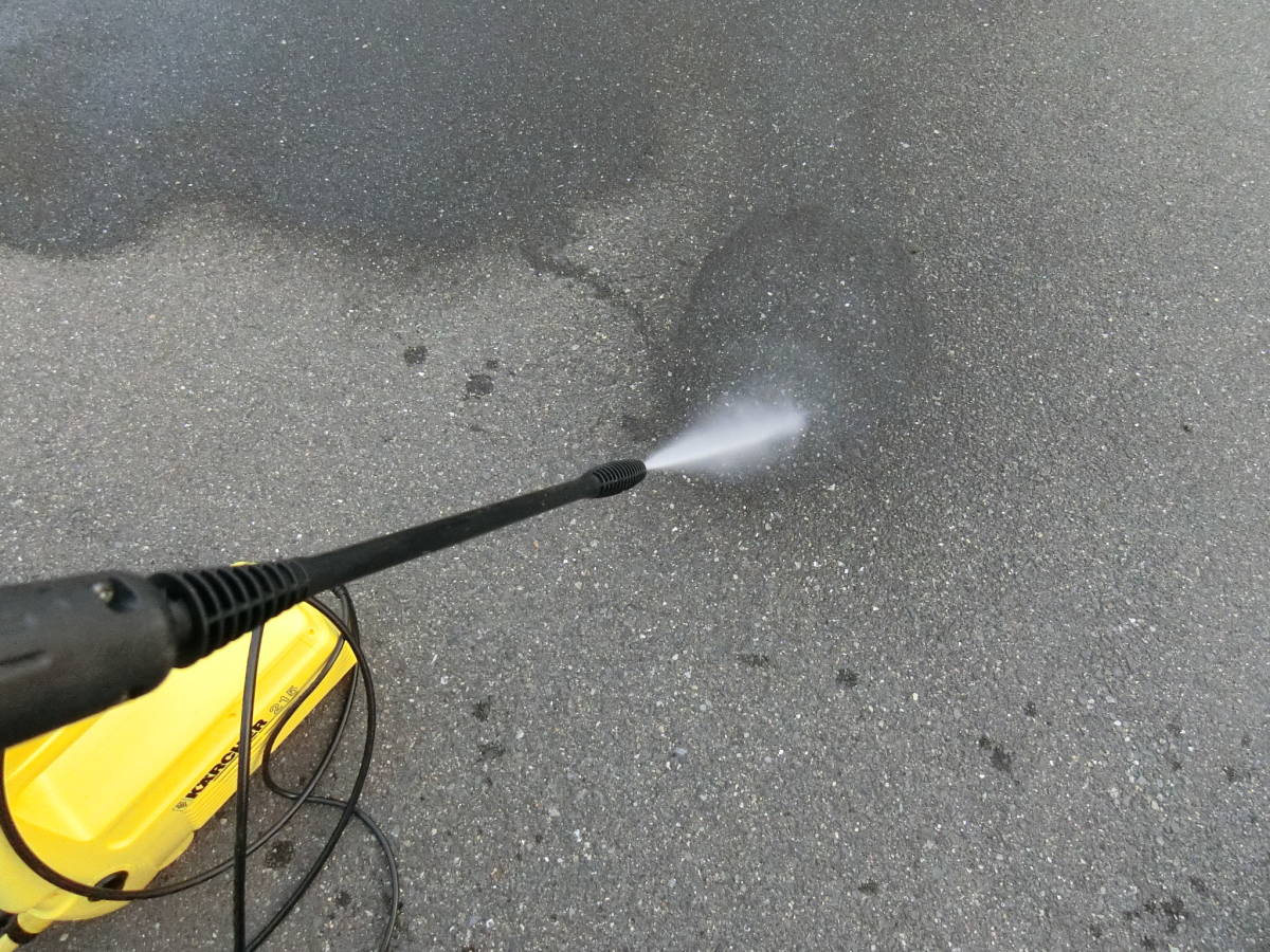 高圧洗浄機 ケルヒャー KARCHER 0 家庭用 - 家庭用高圧洗浄機 | 管理番号36 1 家庭用高圧 激安送料込）ドイツ製 充実した装備! 新品未開封・洗浄剤 K2サイレント 軽量