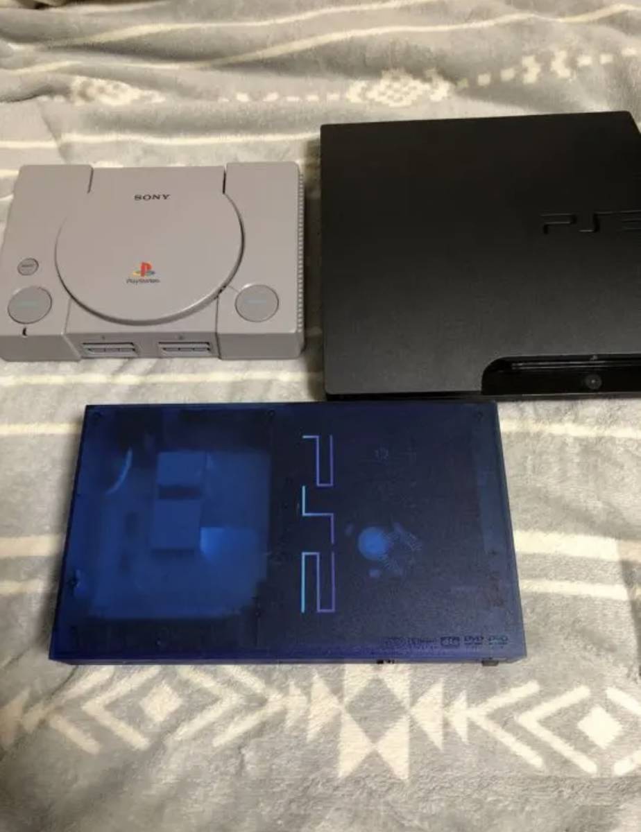 PS本体 PS2本体 PS3本体 オプション多数 豪華セット オーシャンブルー 送料無料