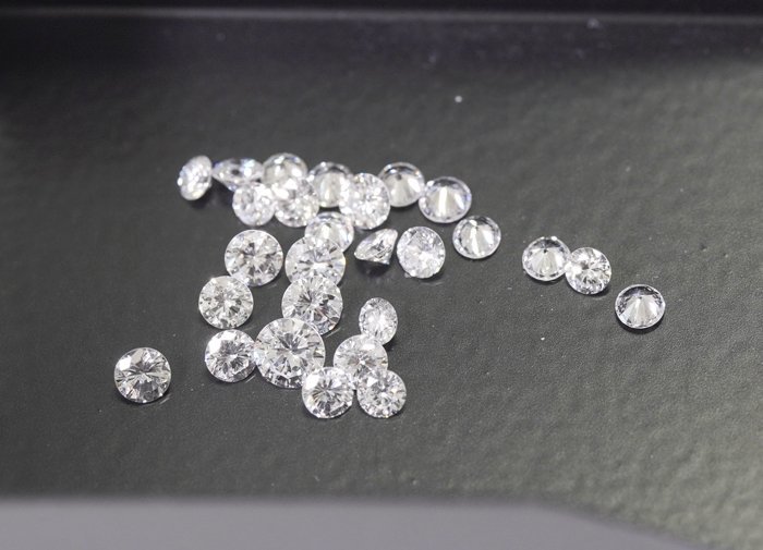 C-10☆ルース メレダイヤモンド セット 27p/2.13ct