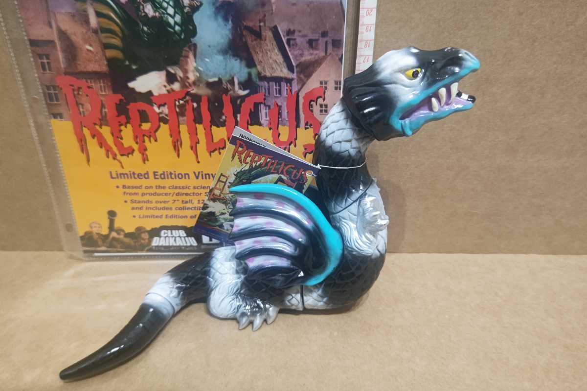 M1号原始獣レプティリカス REPTILICUS ソフビ冷凍凶獣 M1号