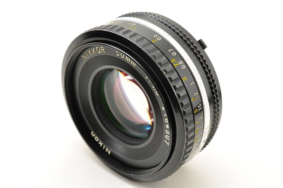1円スタート】Nikon ニコン Nikkor Ai-s 50mm f/1.8 単焦点 マニュアル