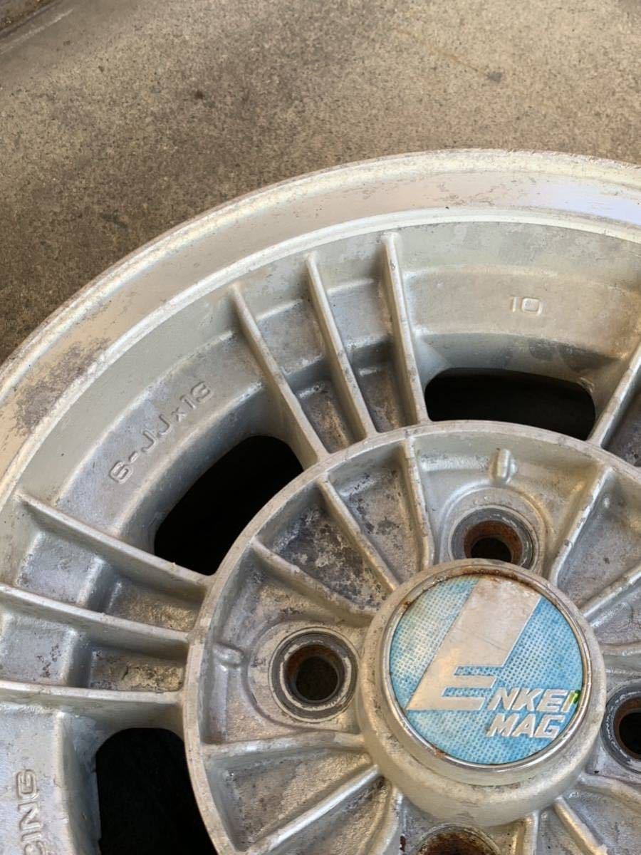 ENKEI MAG 13インチ 5.5j+20 6j+10 エンケイ 当時物 旧車