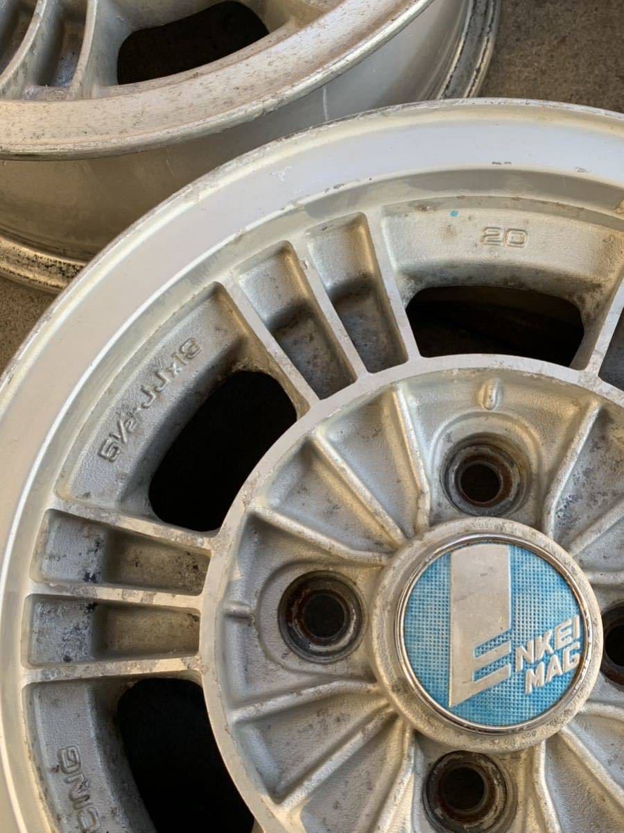 ENKEI MAG 13インチ 5.5j+20 6j+10 エンケイ 当時物 旧車 ENKEI MAG 