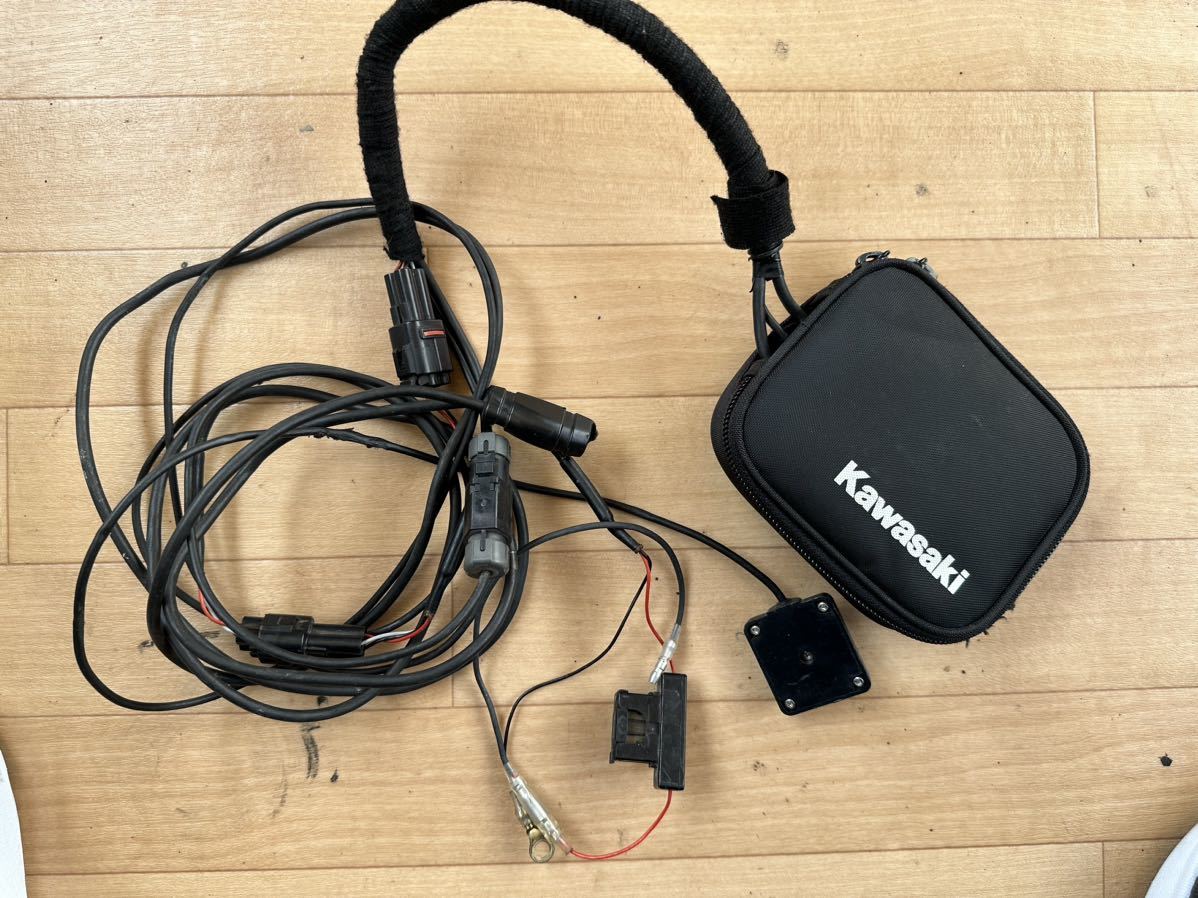 日本無線 KAWASAKI JRM-11 ETC 二輪車ETC車載器 アンテナ 別体型