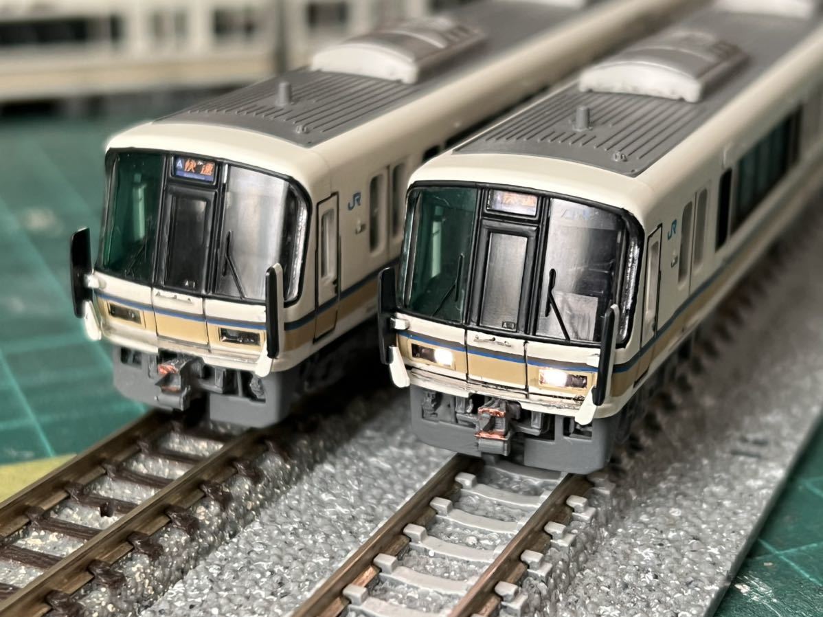 KATO 10-435 221系 A1編成 未更新車 晩年仕様 加工品(近郊形電車