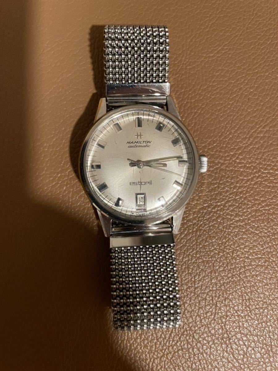 ハミルトン HAMILTON 0 Date Estoril Automatic Gold 64003-4 京都