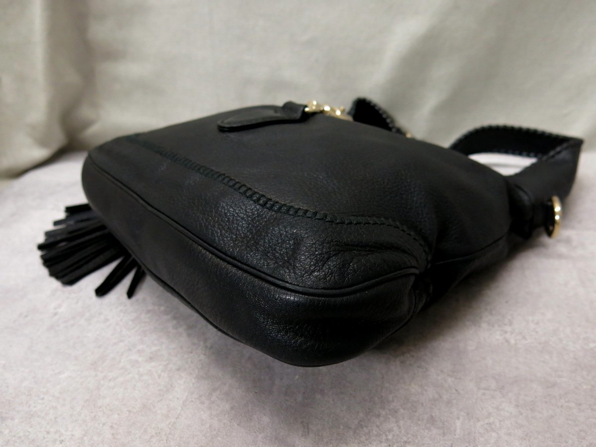 ○超美品○GUCCI グッチ○ニュージャッキー○バンブー タッセル○ラム 