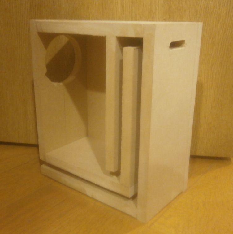 ONTOMO MOOK MarkAudio 『OM-MF4』向け ラビリンスバスレフ箱