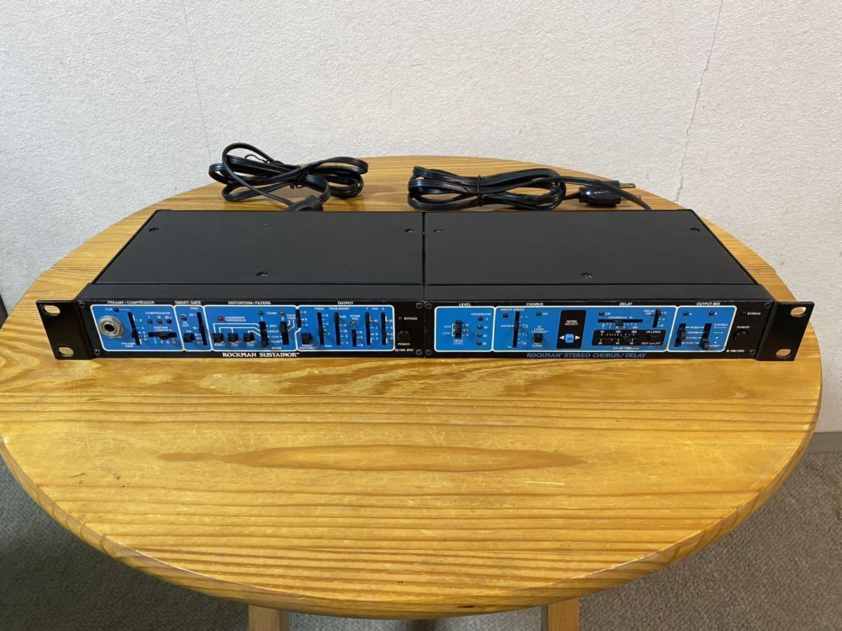 Rockman SUSTAINER+STEREO CHORUS/DELAY 美品・動作品 ギター