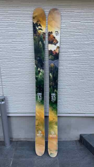 ICELANTIC Nomad 105 テレマークインビス加工 0 Nomad ICELANTIC