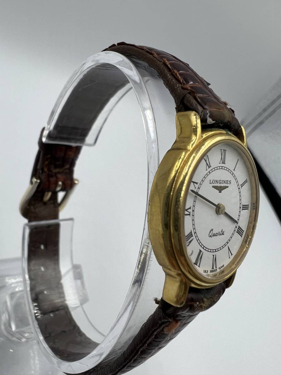 LONGINES/ロンジン 7096 グランドクラシック クオーツ QZ 腕時計 白