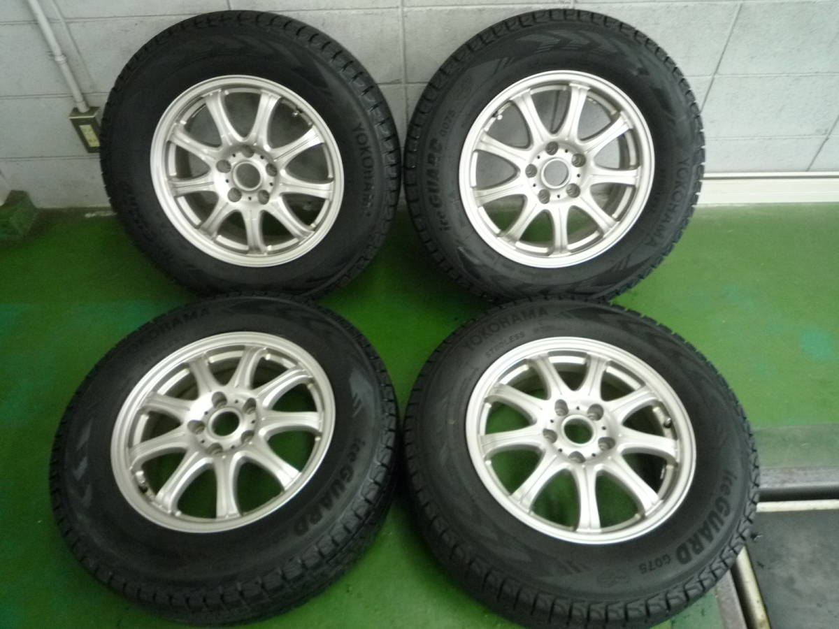 215/70R16 アルミホイール 2019年 ヨコハマ 4本セット 