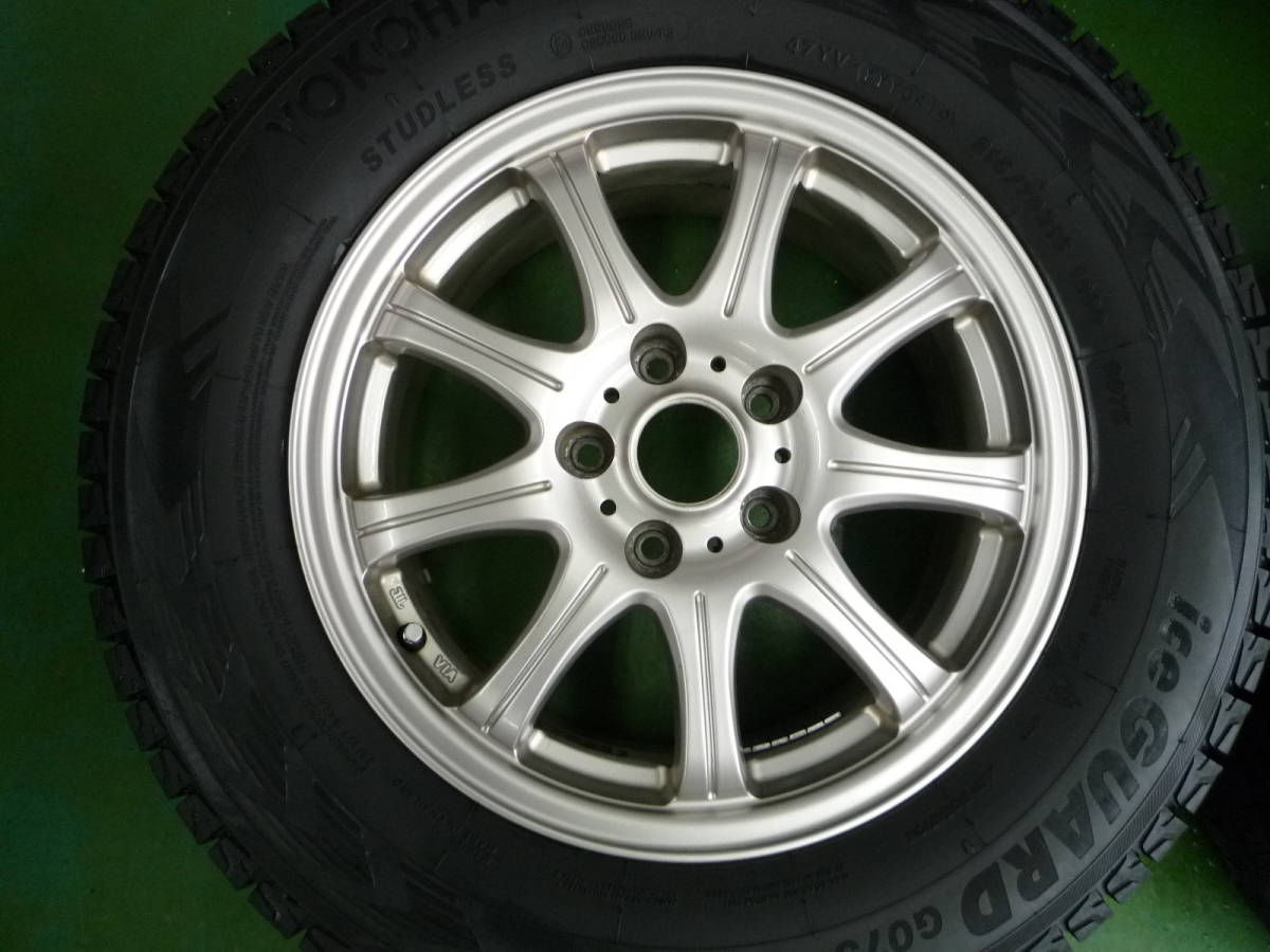 215/70R16 アルミホイール 2019年 ヨコハマ 4本セット 