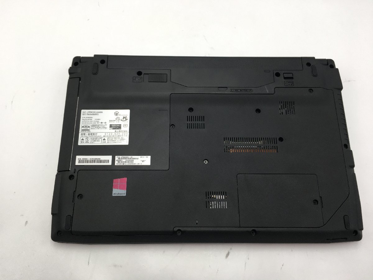 ♪△【FUJITSU 富士通】ノートPC/Core i3 4010U(第4世代)/HDD 750GB