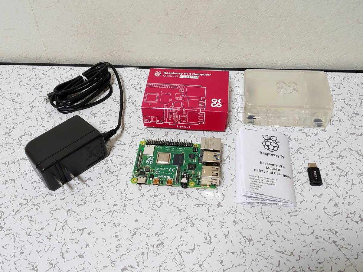 PCパーツ 作動確認済み Raspberry Pi 4 Model B 4GB RAM