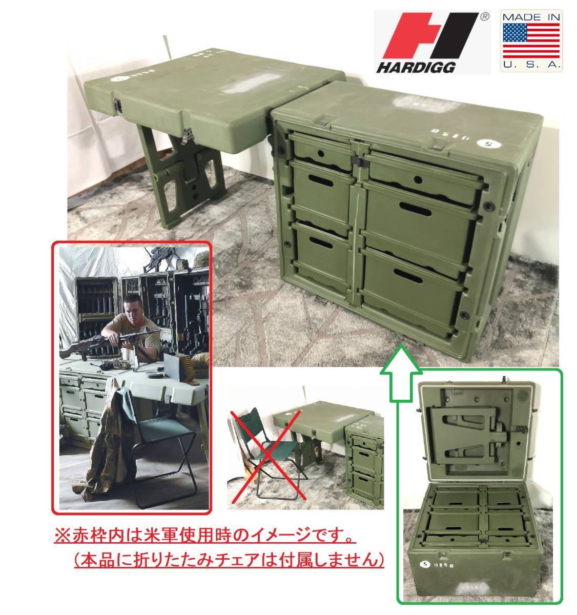 米軍実物 Hardigg ハーディッグ ボックス Pelican ペリカン ミリタリー