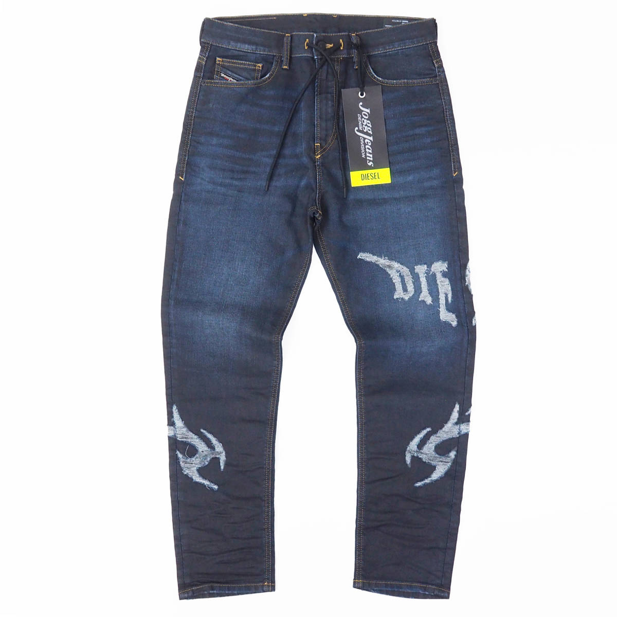 新品正規品 DIESEL ディーゼル D-VIDER JOGG 009HE ダメージ加工 ジョグ ジーンズ JOGG JEANS デニム W28