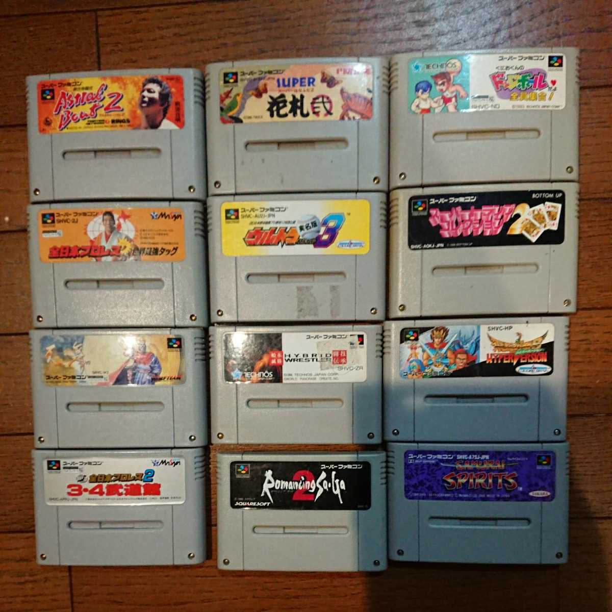 SFC スーパーファミコン スーパーファミコンソフト まとめ売り 訳あり